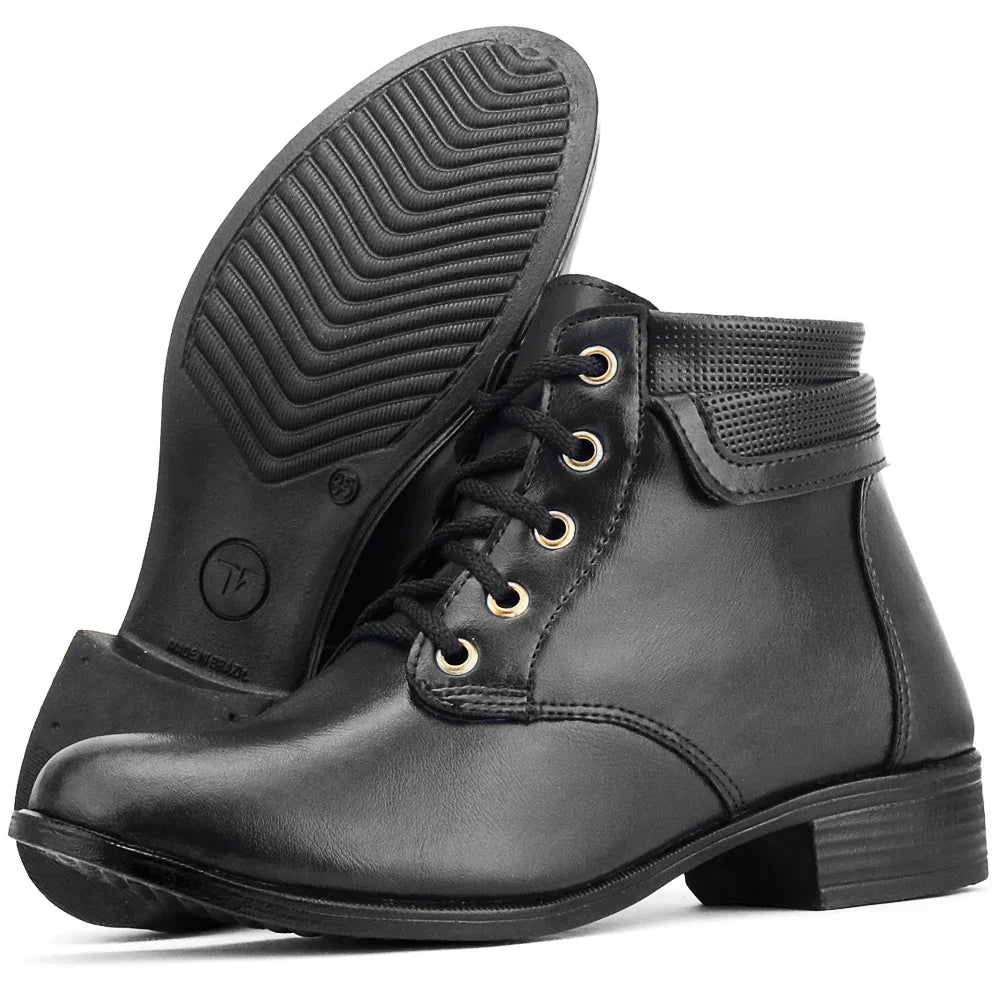 Bota Feminina Para Inverno Cano baixo