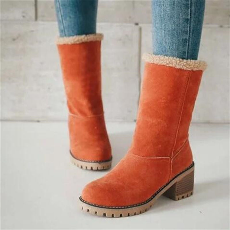 Bota Feminina de Inverno de Lã