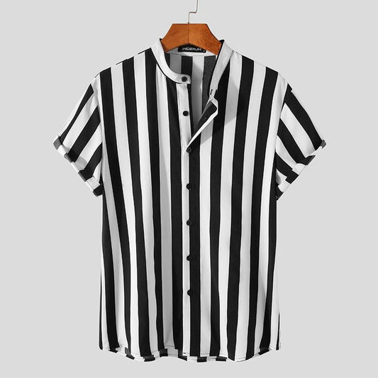 Camisa Masculina Manga Curta Listrada