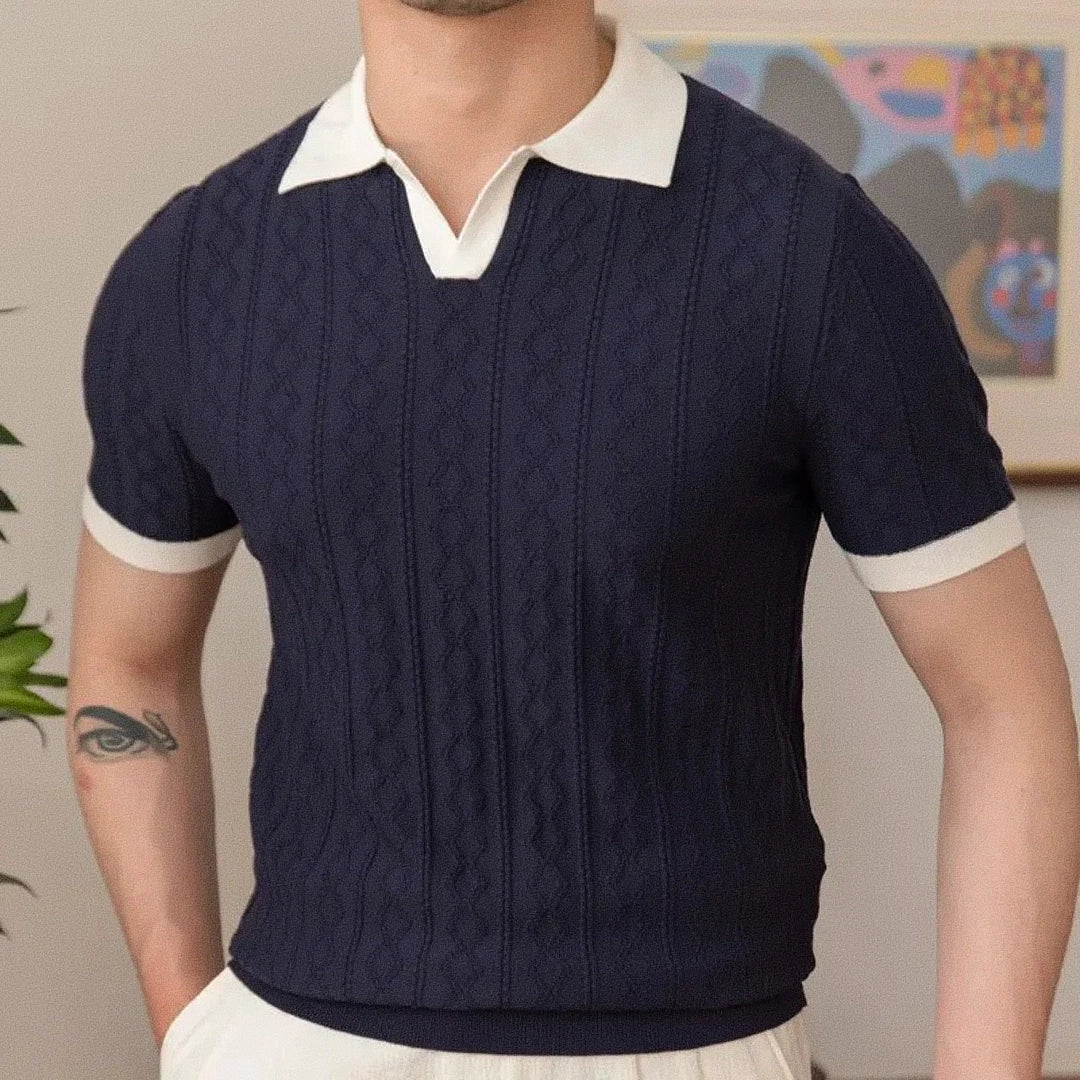 Camisa Polo Tricot Masculina Madrid