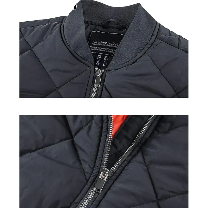 Jaqueta Bomber Acolchoada Masculina de Inverno