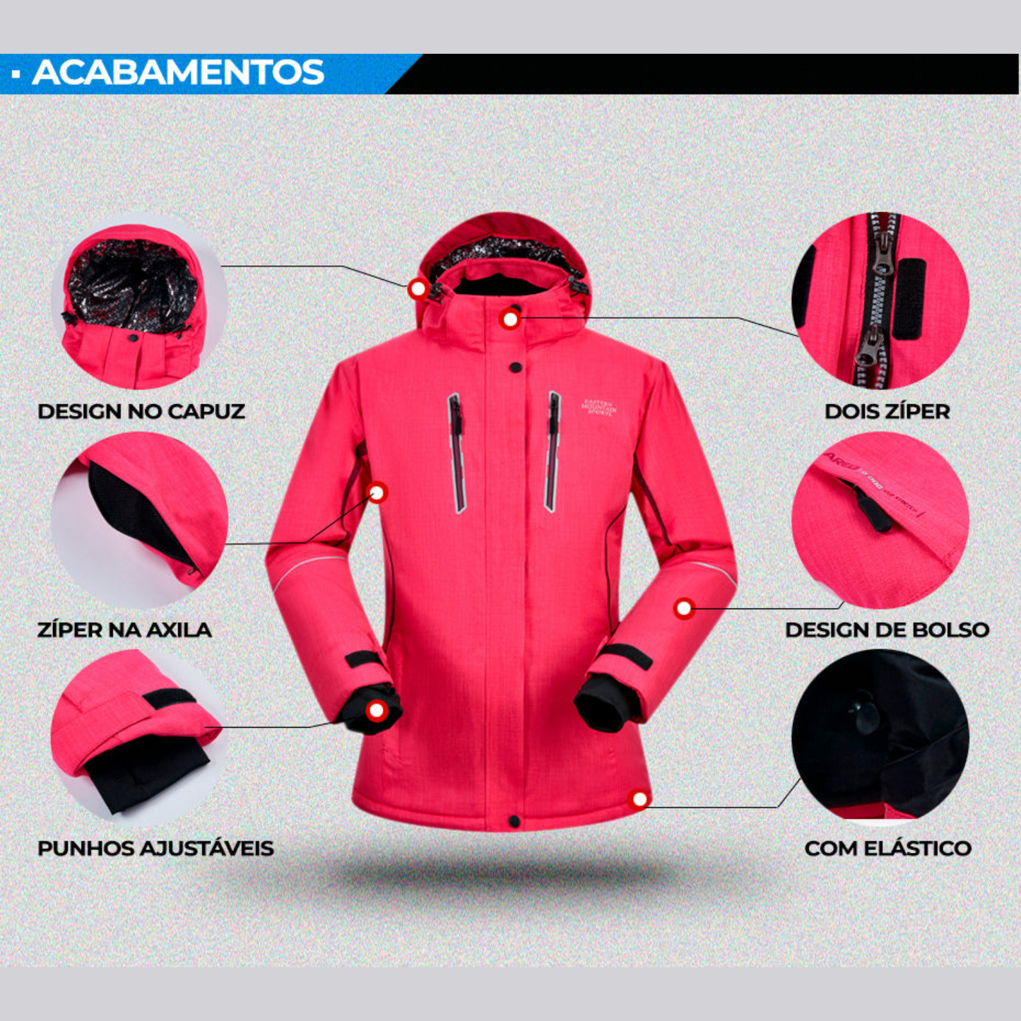 Jaqueta Feminina Ice Mountain