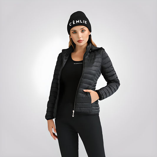 Jaqueta Puffer Feminina Slim Fit