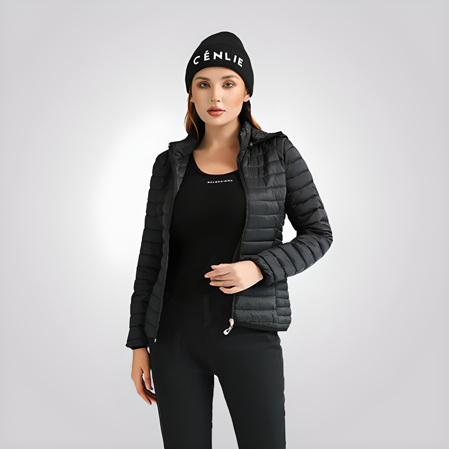 Jaqueta Puffer Feminina Slim Fit