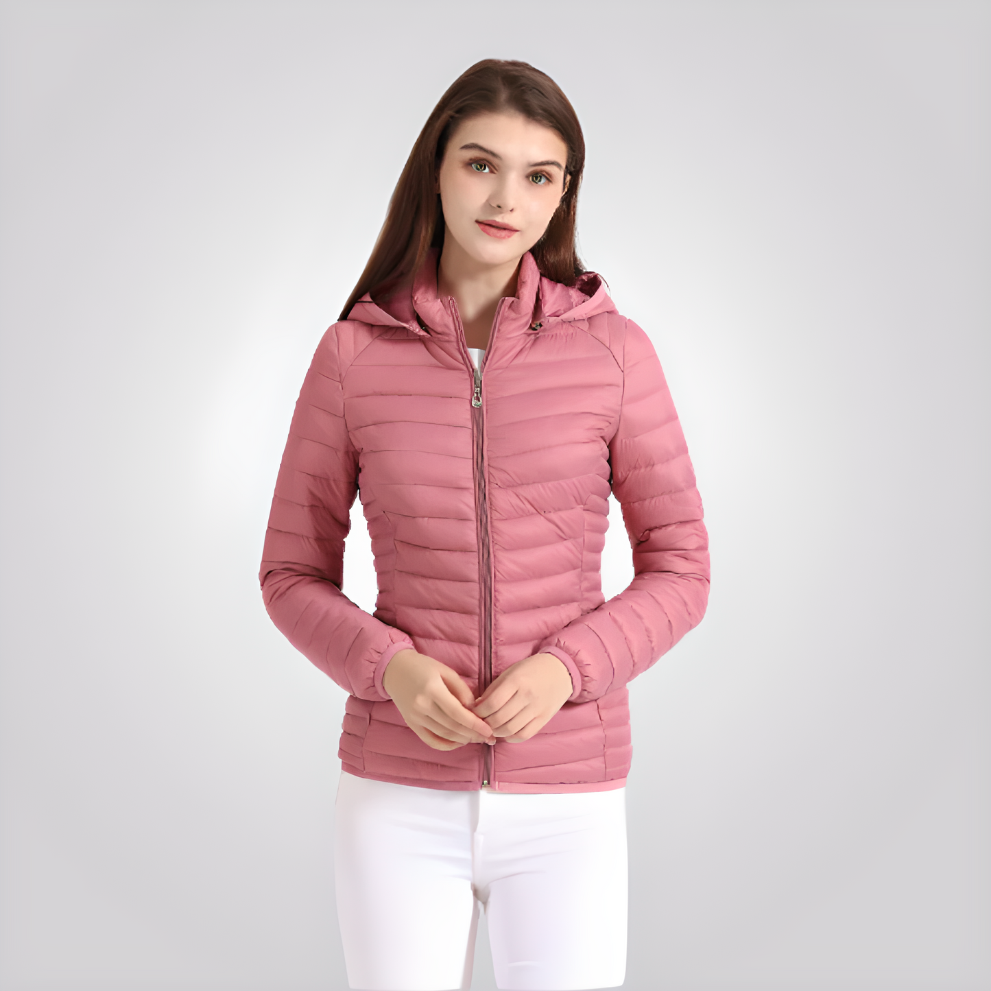 Jaqueta Puffer Feminina Slim Fit