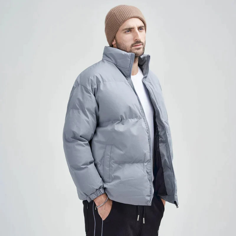 Jaqueta Puffer Parka Masculina