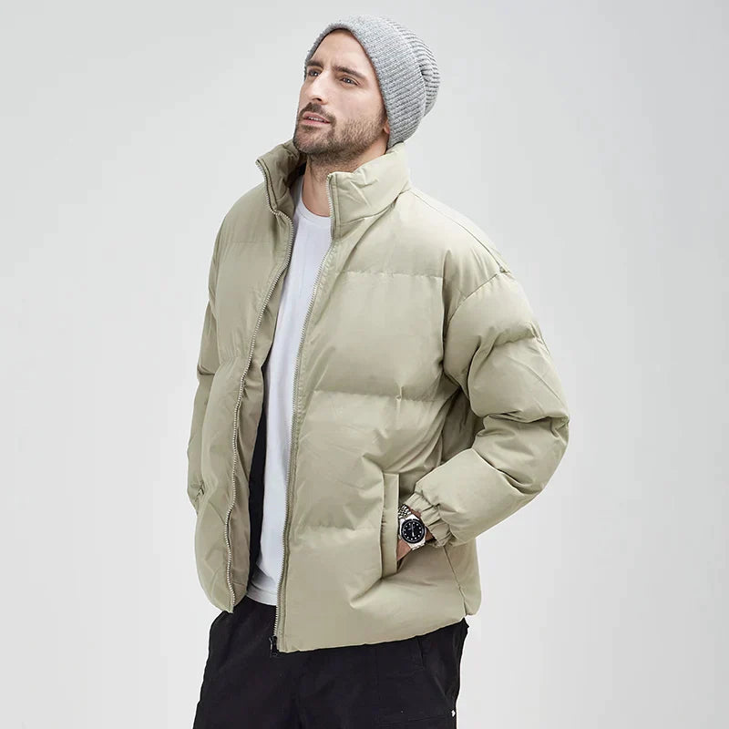 Jaqueta Puffer Parka Masculina