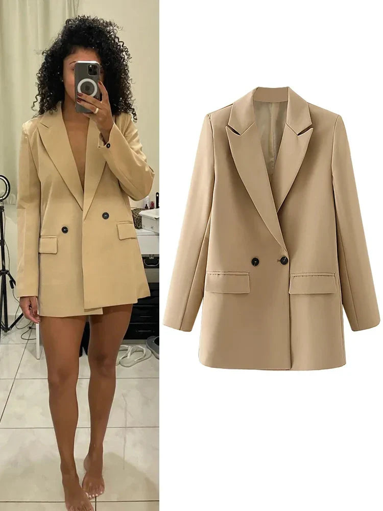 Blazer Feminino Alongado Estrelar